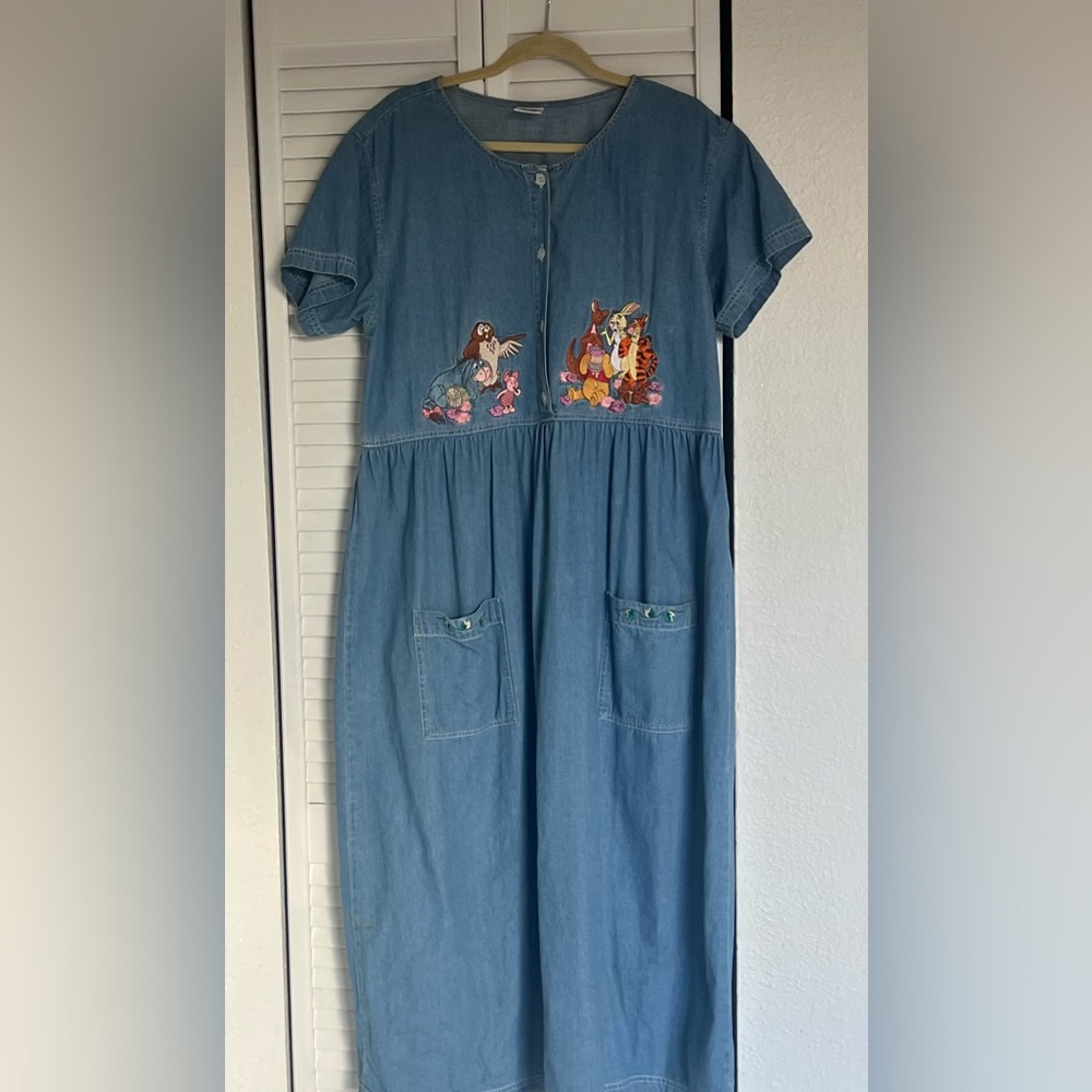 Winnie the Pooh Denim Dress XXL